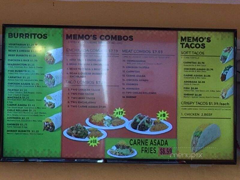 Memo's Mexican Restaurant - Everett, WA