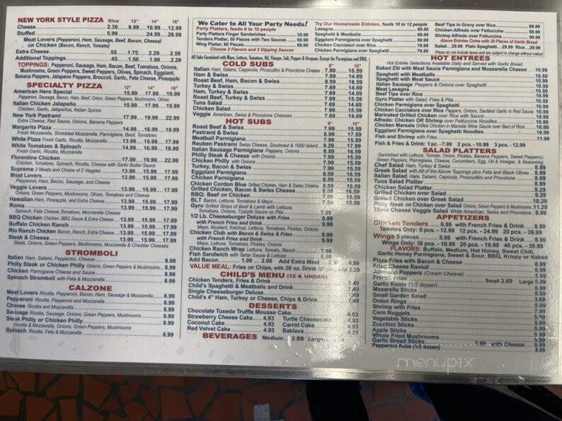 American Hero Family Restaurant - Creedmoor, NC menu_pic