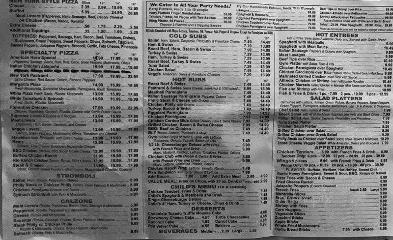 American Hero Family Restaurant - Creedmoor, NC menu_pic