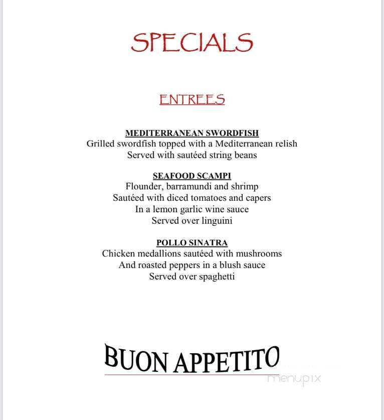 Angelo's - Southampton, PA menu_pic