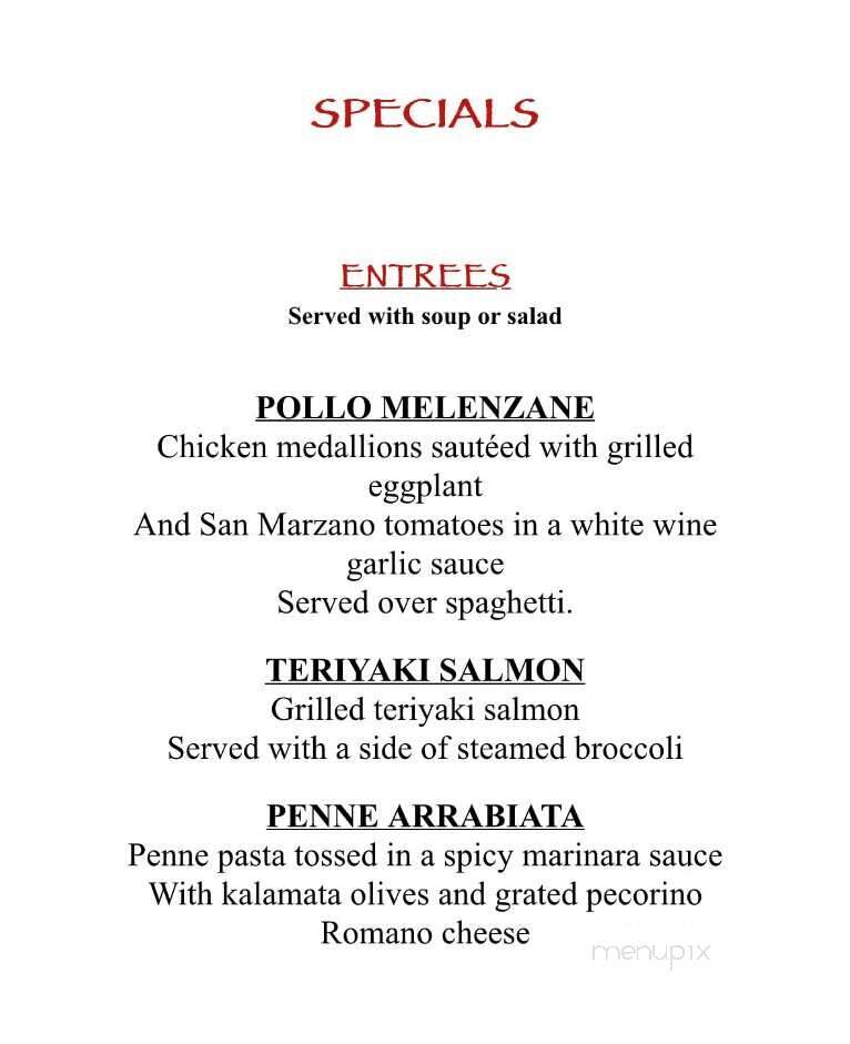 Angelo's - Southampton, PA menu_pic