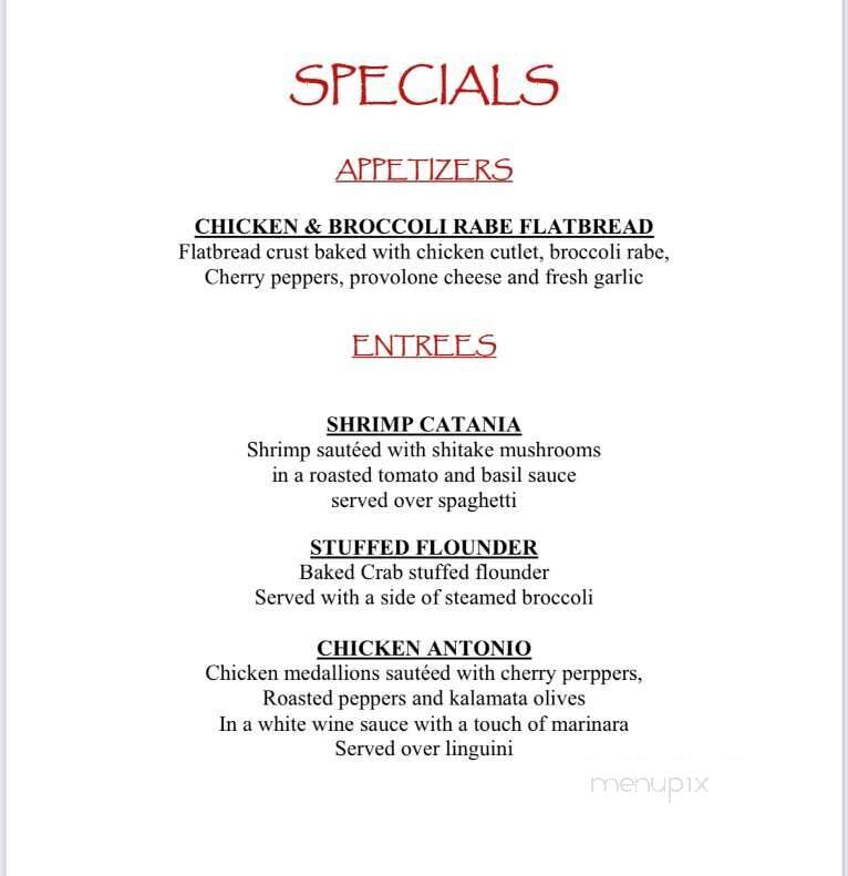 Angelo's - Southampton, PA menu_pic