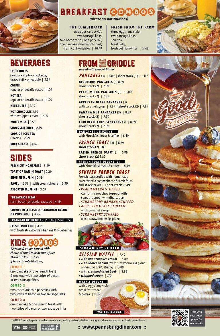 Pennsburg Diner - Pennsburg, PA menu_pic