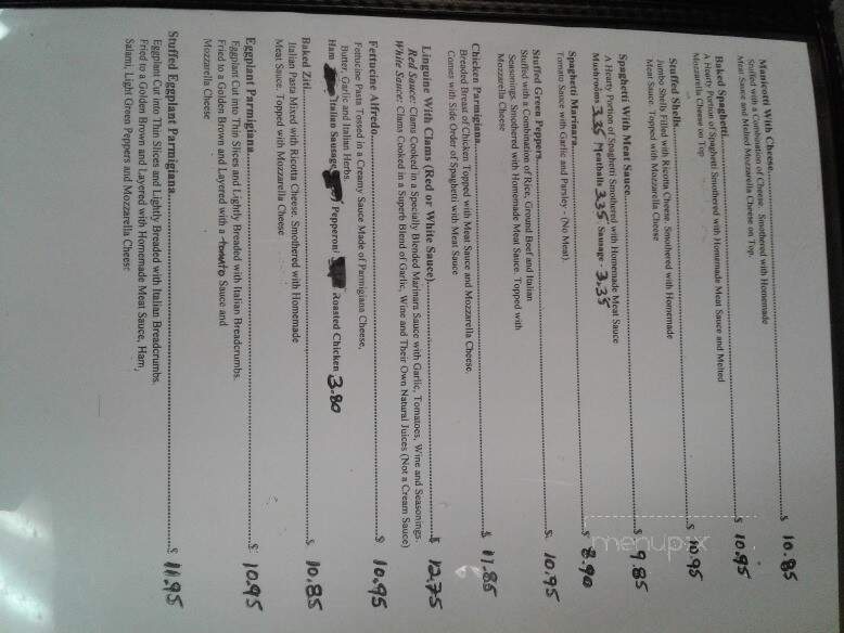 Casa Di Pizza & Italian Restaurant - North Augusta, SC menu_pic