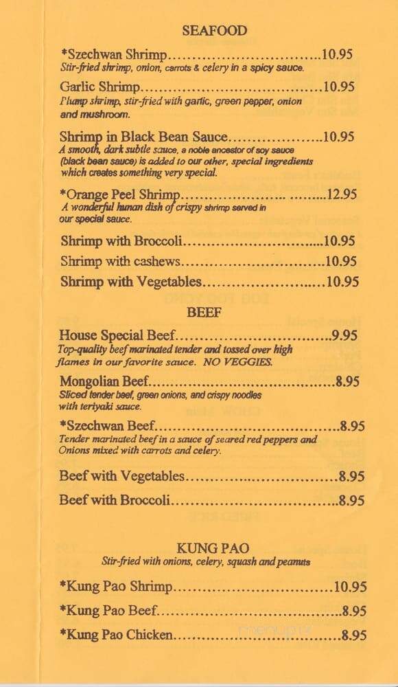 Shanghai Place - Mission Viejo, CA menu_pic