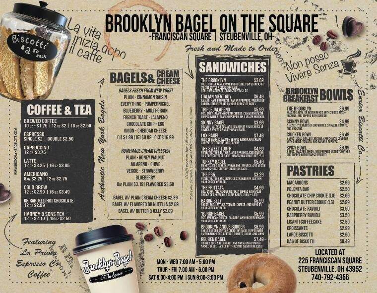 Brooklyn Bagel on the Square - Steubenville, OH