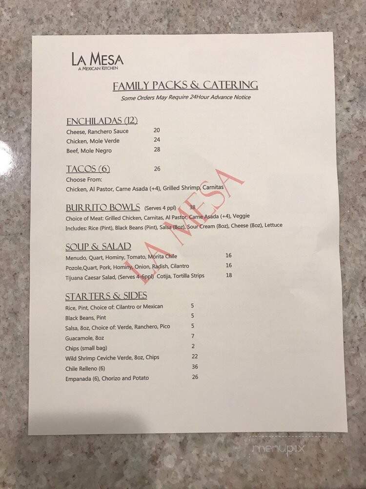 La Mesa- A Mexican Kitchen - Stockton, CA