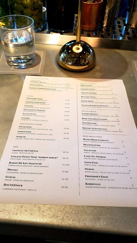 Twelve - Portland, ME menu_pic