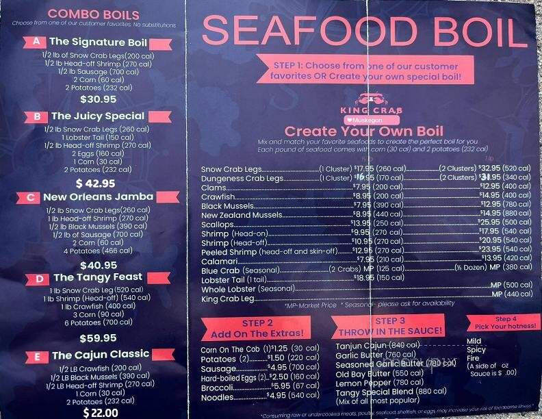 King Crab Cajun Seafood - Norton Shores, MI
