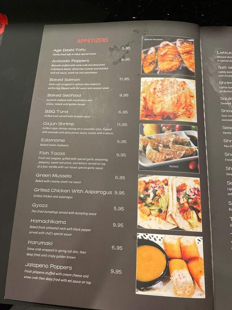 Yummy Tokyo Sushi - Destrehan, LA menu_pic