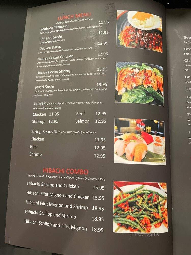 Yummy Tokyo Sushi - Destrehan, LA menu_pic