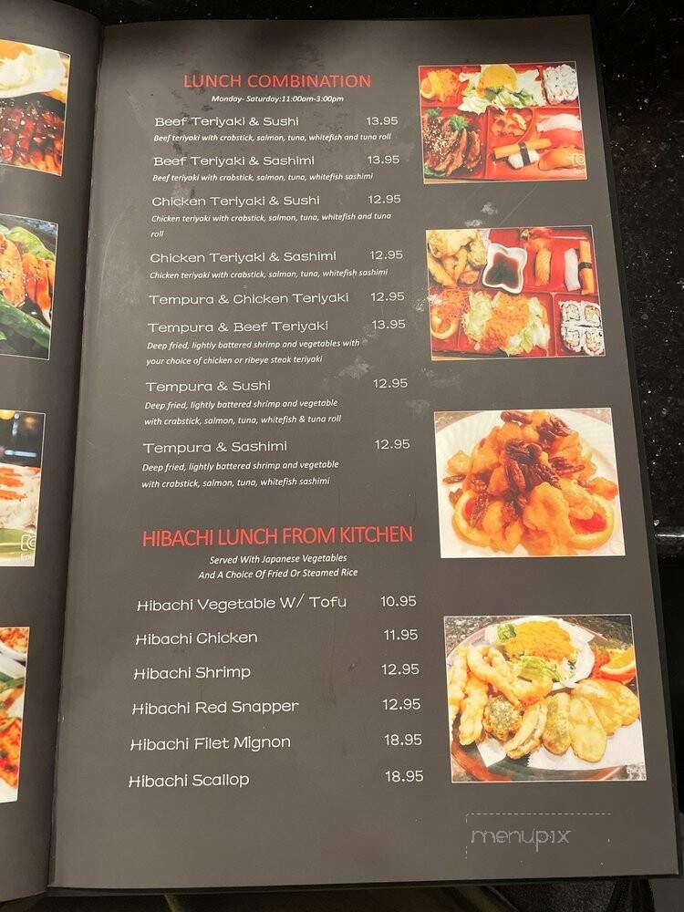Yummy Tokyo Sushi - Destrehan, LA menu_pic
