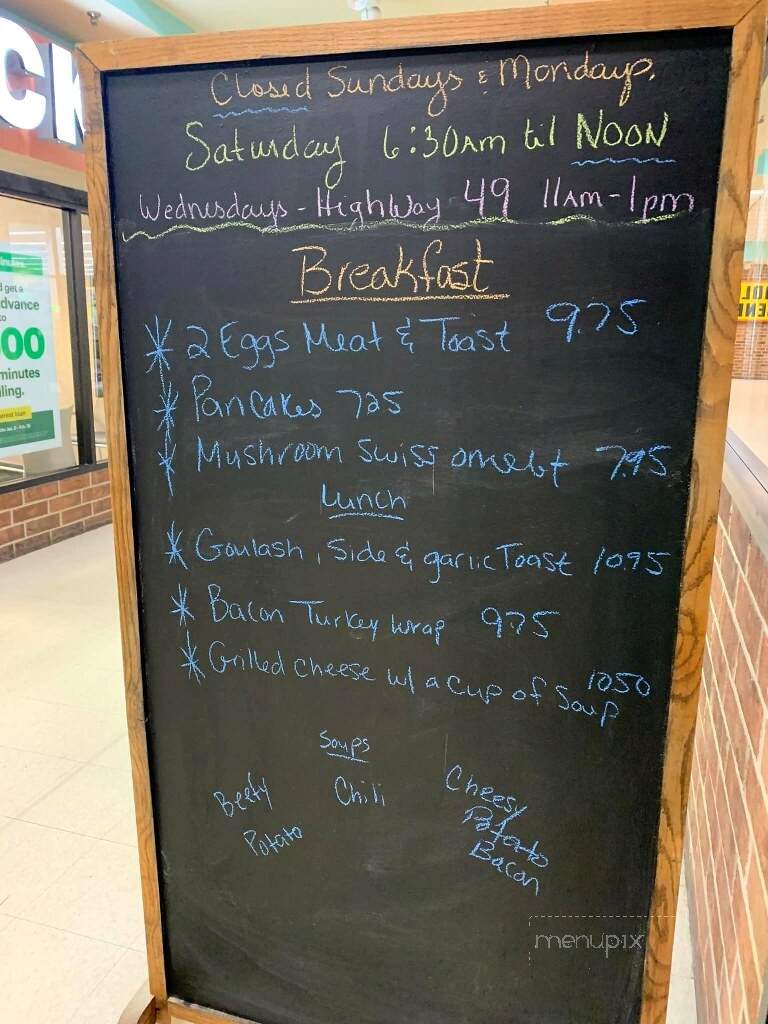 Downtown Mall Bistro - Meadville, PA menu_pic