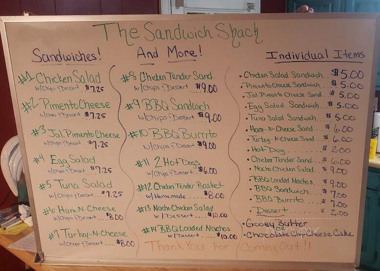 Bread Lady - Greenville, NC menu_pic