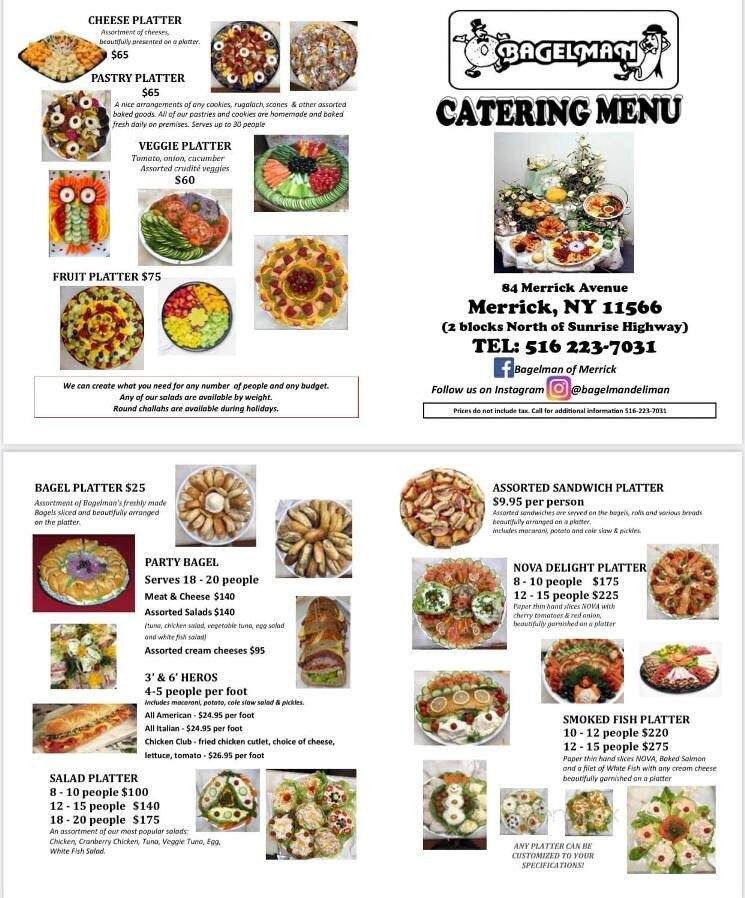 Bagelman-Deliman - Merrick, NY menu_pic