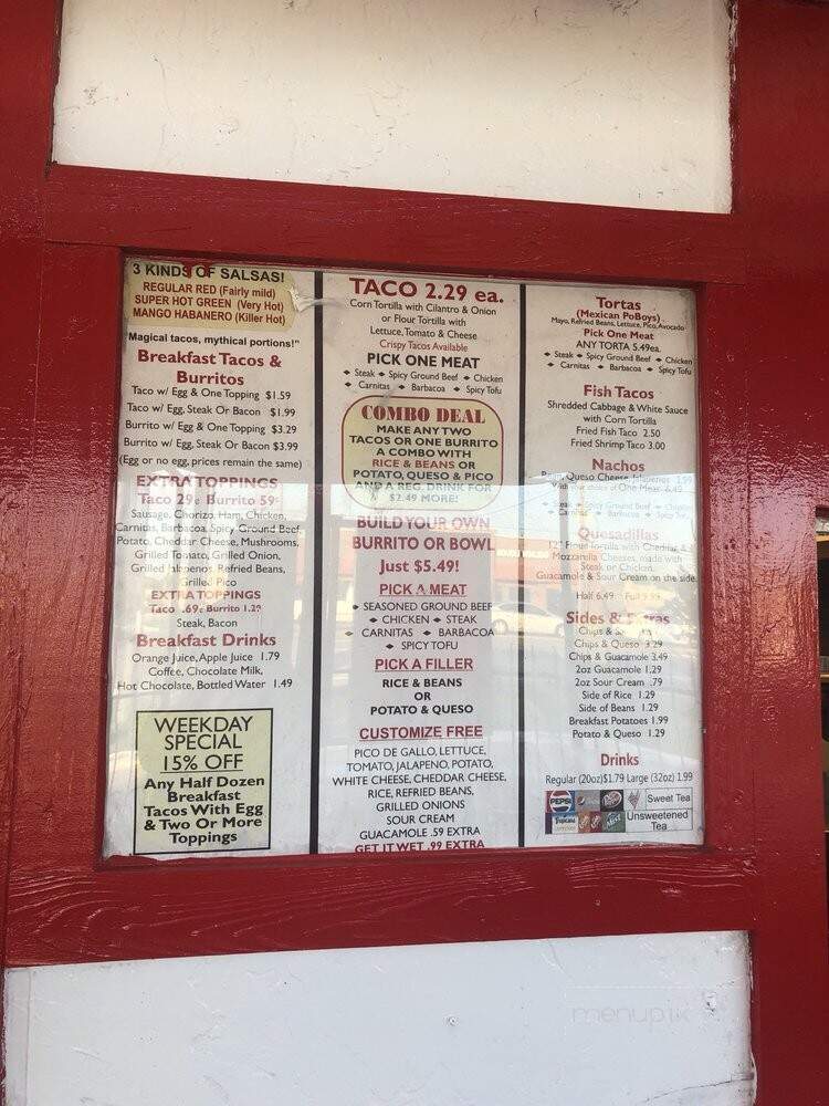 Tornado Taco - Missouri City, TX