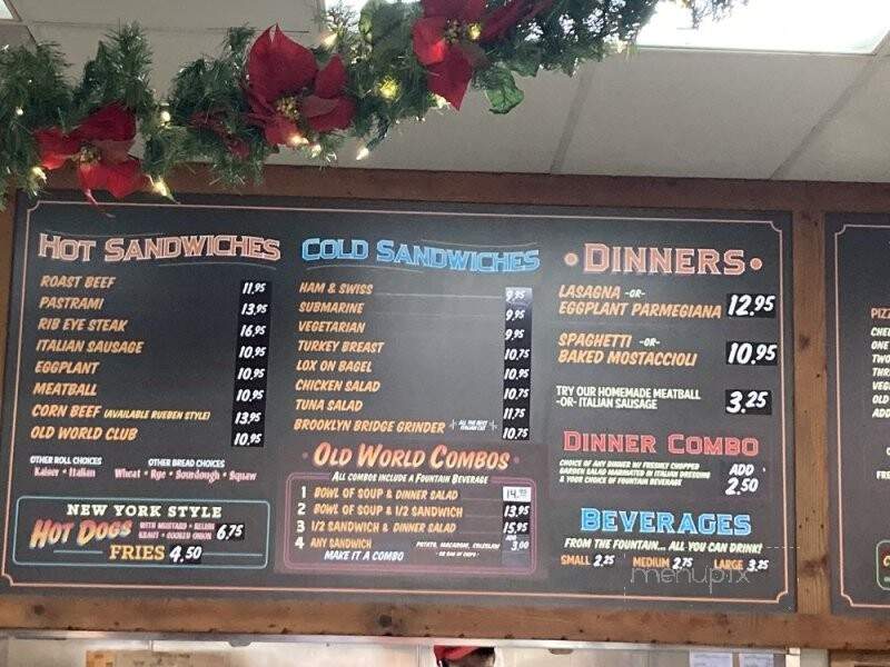 Old World Delicatessens - Upland, CA menu_pic