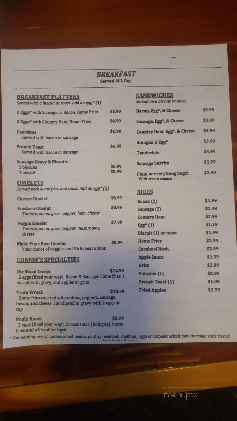 Whistle Stop Grill - Crozet, VA menu_pic