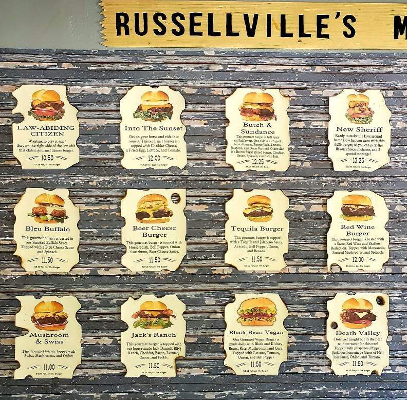 The Gunslingin' Burger - Russellville, AR menu_pic