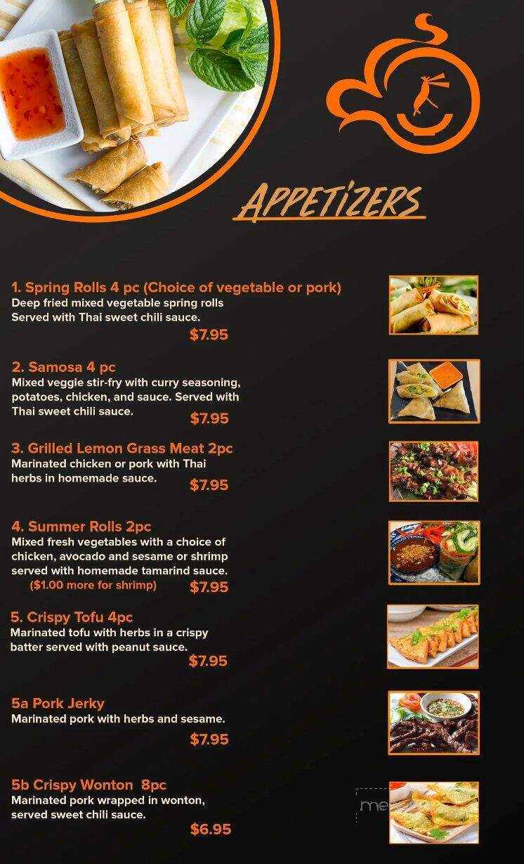 Bangkok Noodle Soup & Grill - Cornwall, ON menu_pic