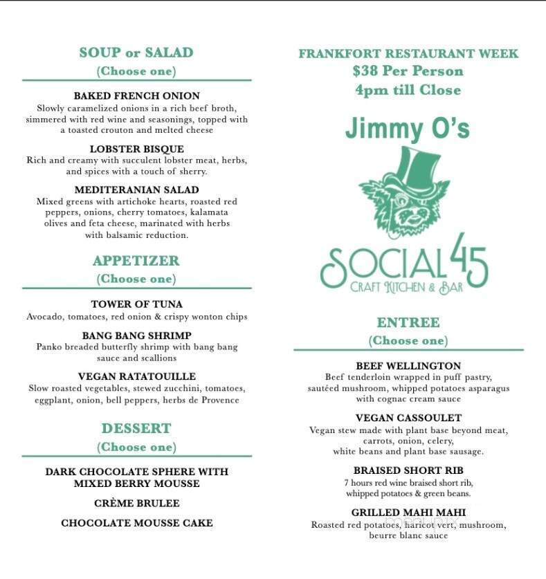 Jimmy O's Bar & Grille - Frankfort, IL