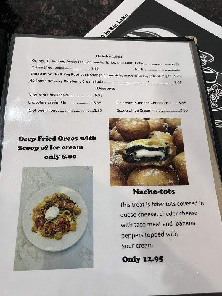 Floaters Pub - Wassila, AK menu_pic