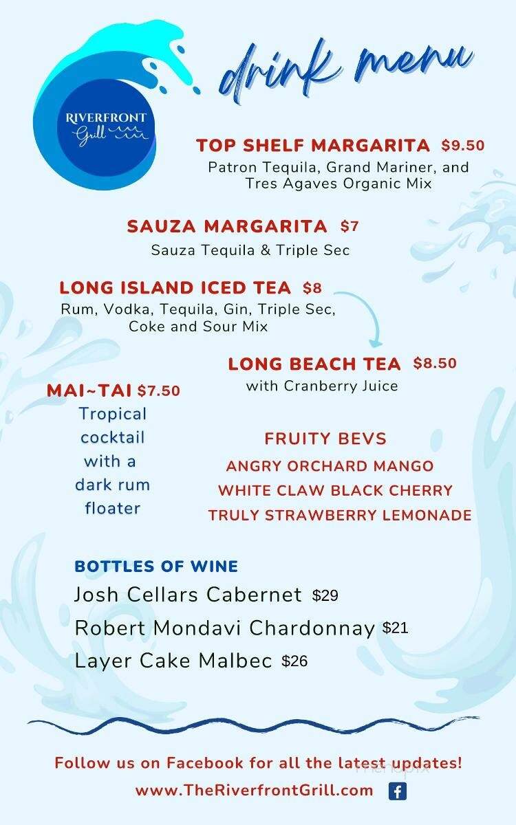Crumb's Riverfront Grill - Moore Haven, FL menu_pic