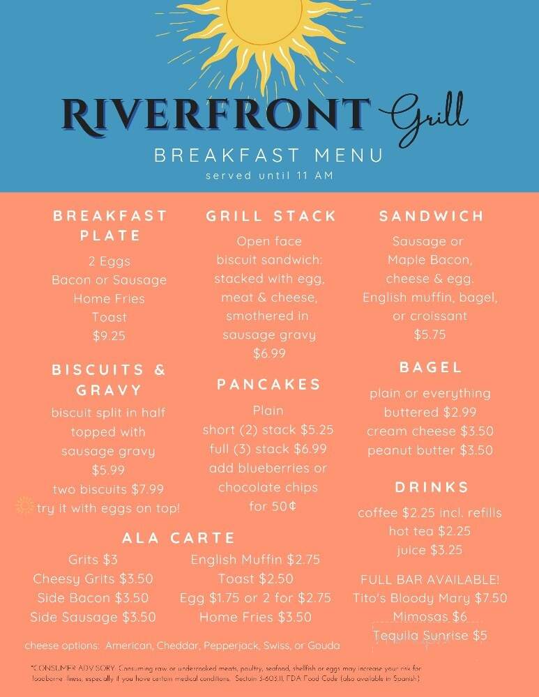 Crumb's Riverfront Grill - Moore Haven, FL menu_pic