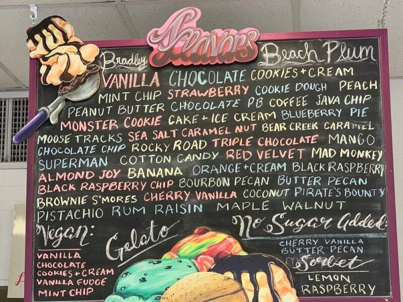 Beach Plum Ice Cream Parlor - Bradley Beach, NJ menu_pic
