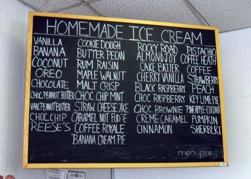 Beach Plum Ice Cream Parlor - Bradley Beach, NJ menu_pic