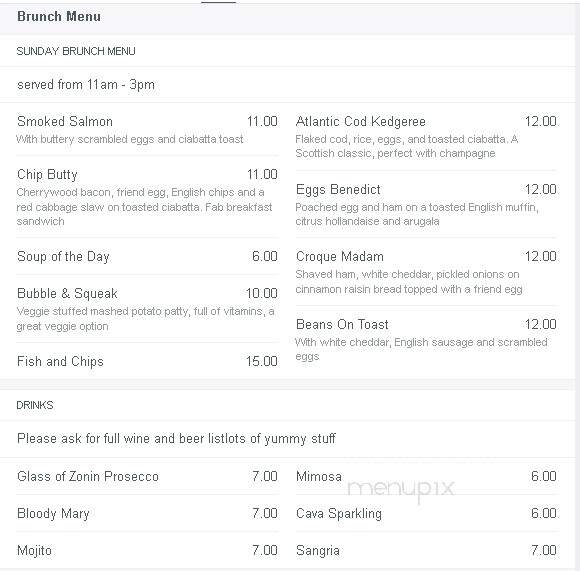 The Queens Head Restaurant and Eurobar - St Petersburg, FL menu_pic