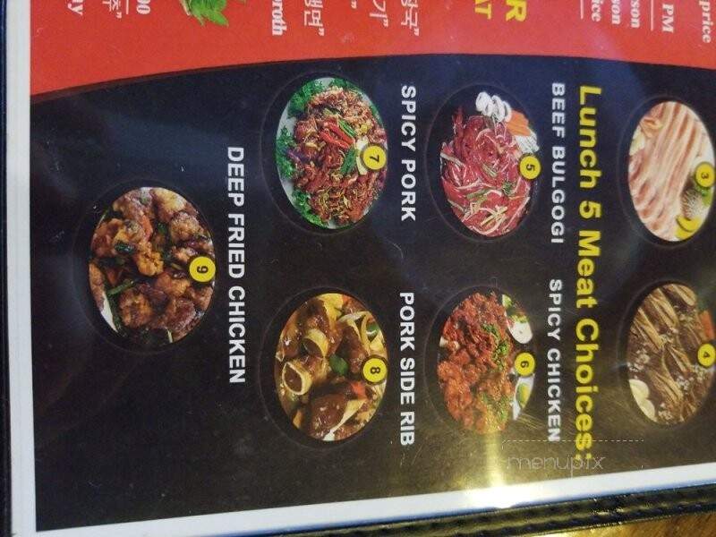 Seoul Korean BBQ - Calgary, AB menu_pic