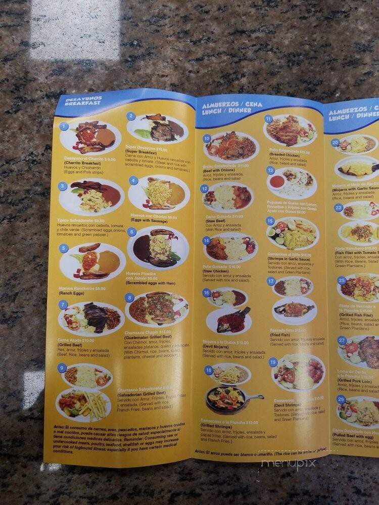Taqueria El Charrito - Chelsea, MA menu_pic