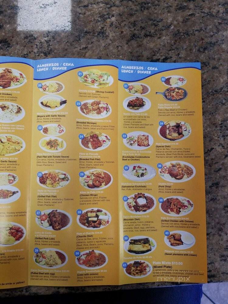 Taqueria El Charrito - Chelsea, MA menu_pic