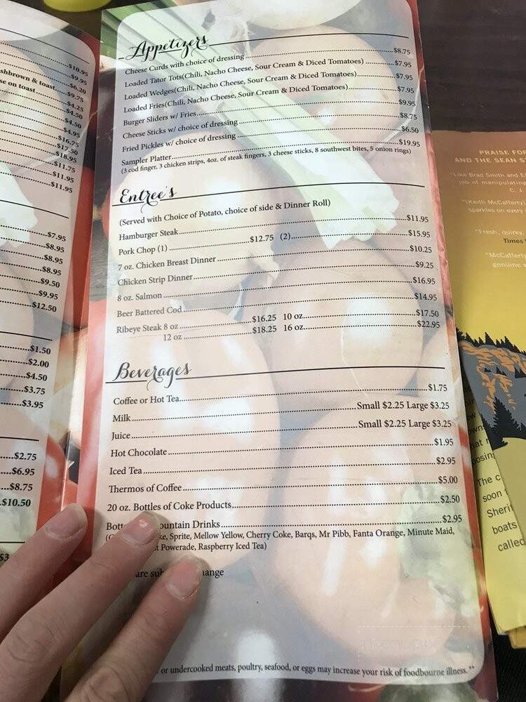 Better B Cafe - New Town, ND menu_pic