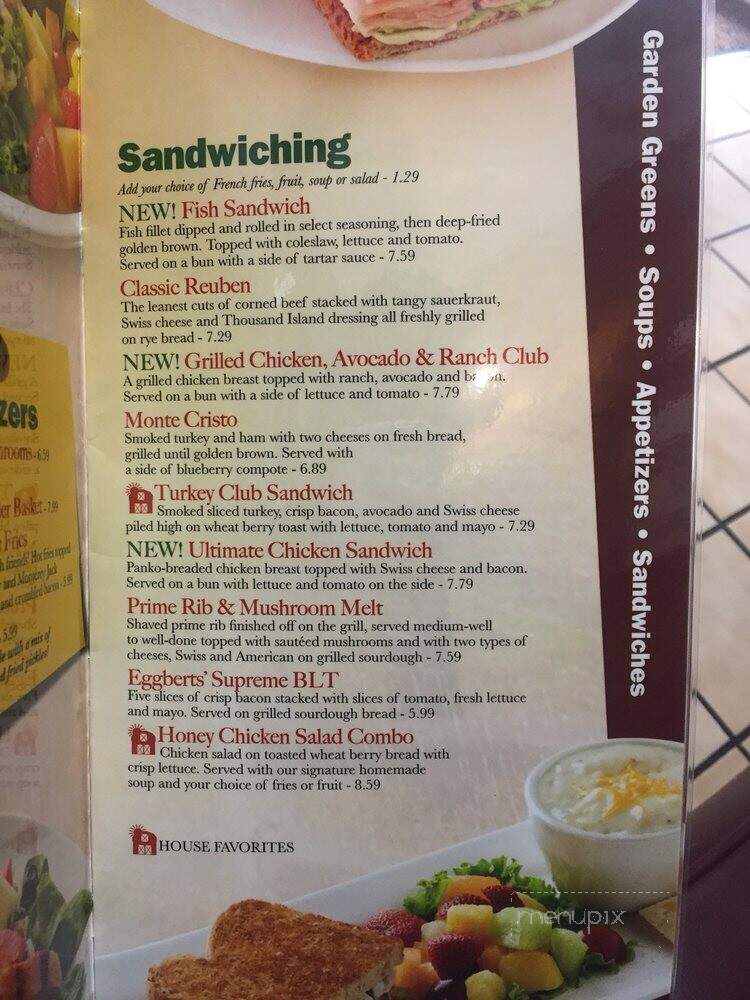 Eggbert's - Claremore, OK menu_pic