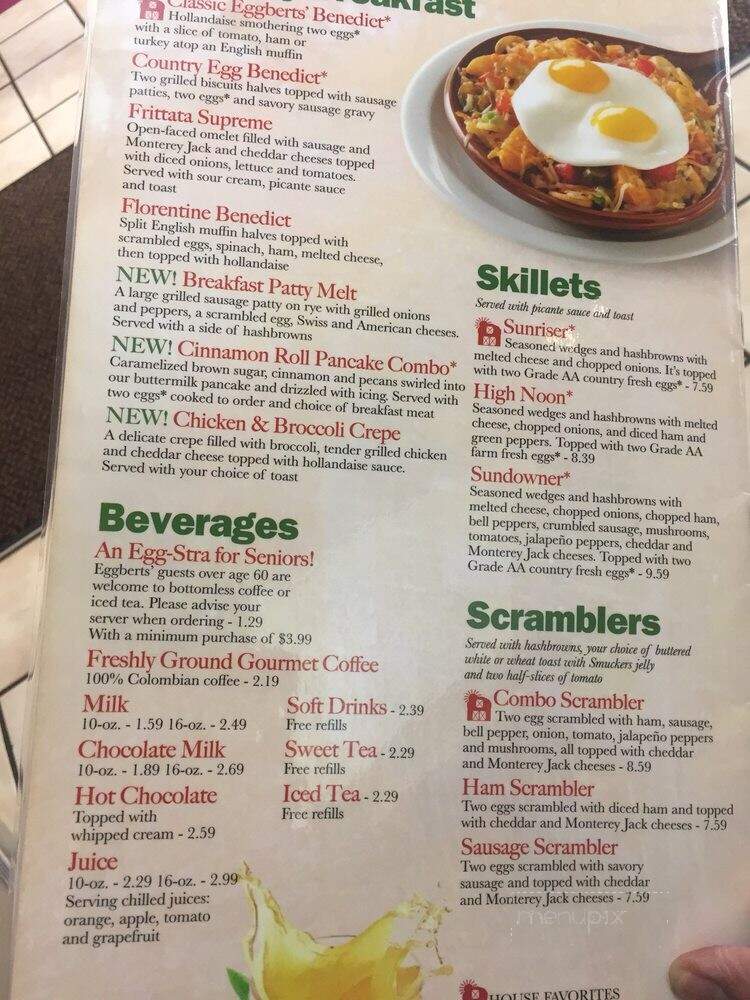 Eggbert's - Claremore, OK menu_pic