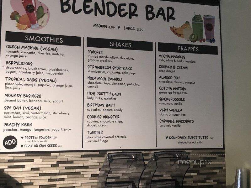 Caffe Barista - Greensburg, PA menu_pic