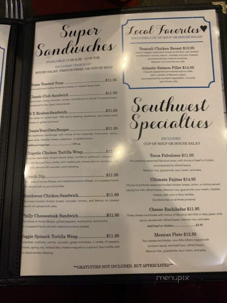 Magnim's Restaurant - El Paso, TX menu_pic