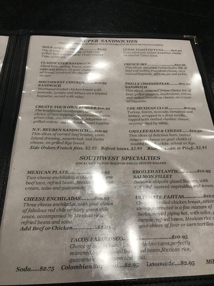 Magnim's Restaurant - El Paso, TX menu_pic