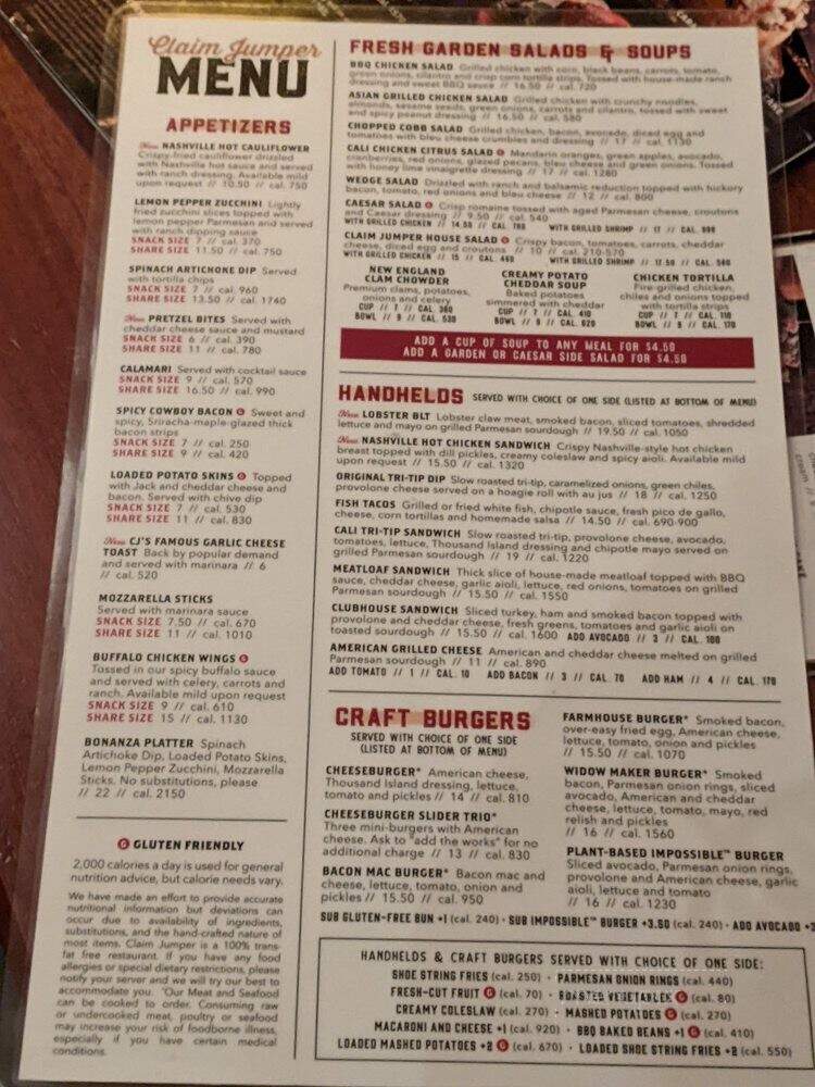 Claim Jumper Restaurant - Tukwila, WA