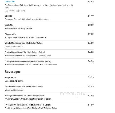 Golden Corral - Gainesville, GA menu_pic