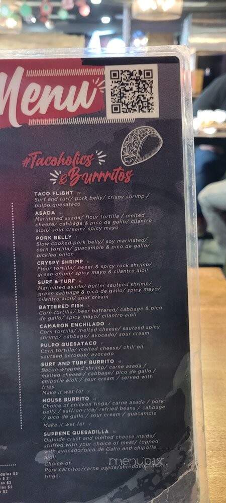 Compadres Cantina - Ontario, CA menu_pic