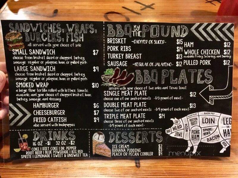 The Big Empty Beer & BBQ - Seymour, TX menu_pic