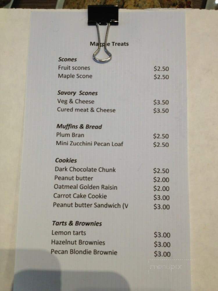 Chocolate Fish Coffee Roasters - Folsom, CA menu_pic