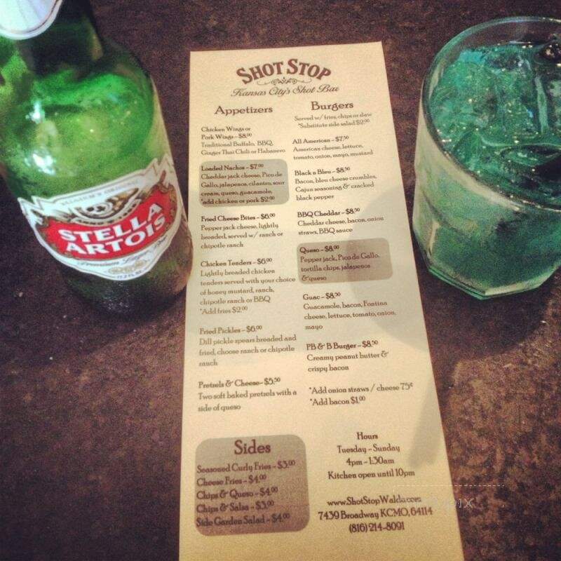 Johnny Kaw's Waldo - Kansas City, MO menu_pic