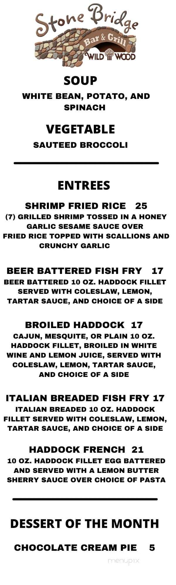 Stone Bridge Bar & Grill - Rush, NY