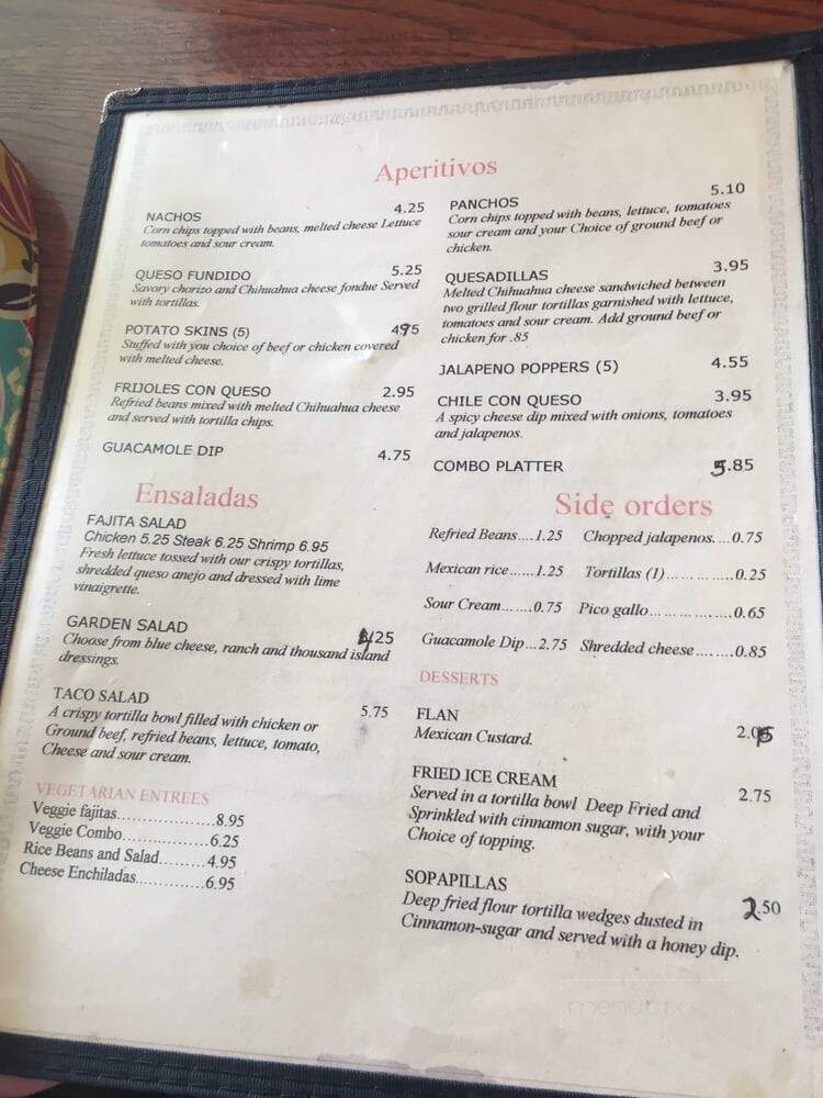Buen Apetito North - Danville, IL menu_pic