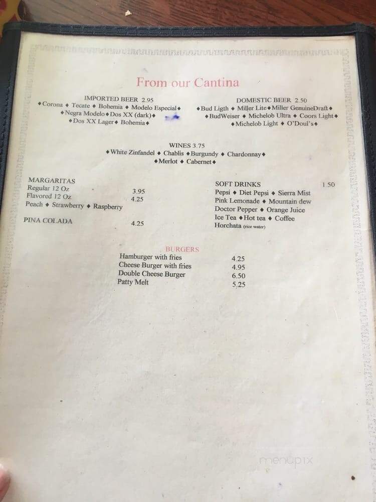 Buen Apetito North - Danville, IL menu_pic