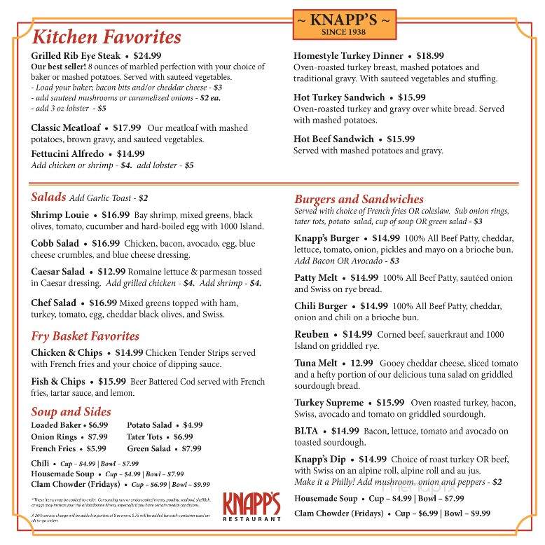 Knapp's Restaurant - Tacoma, WA
